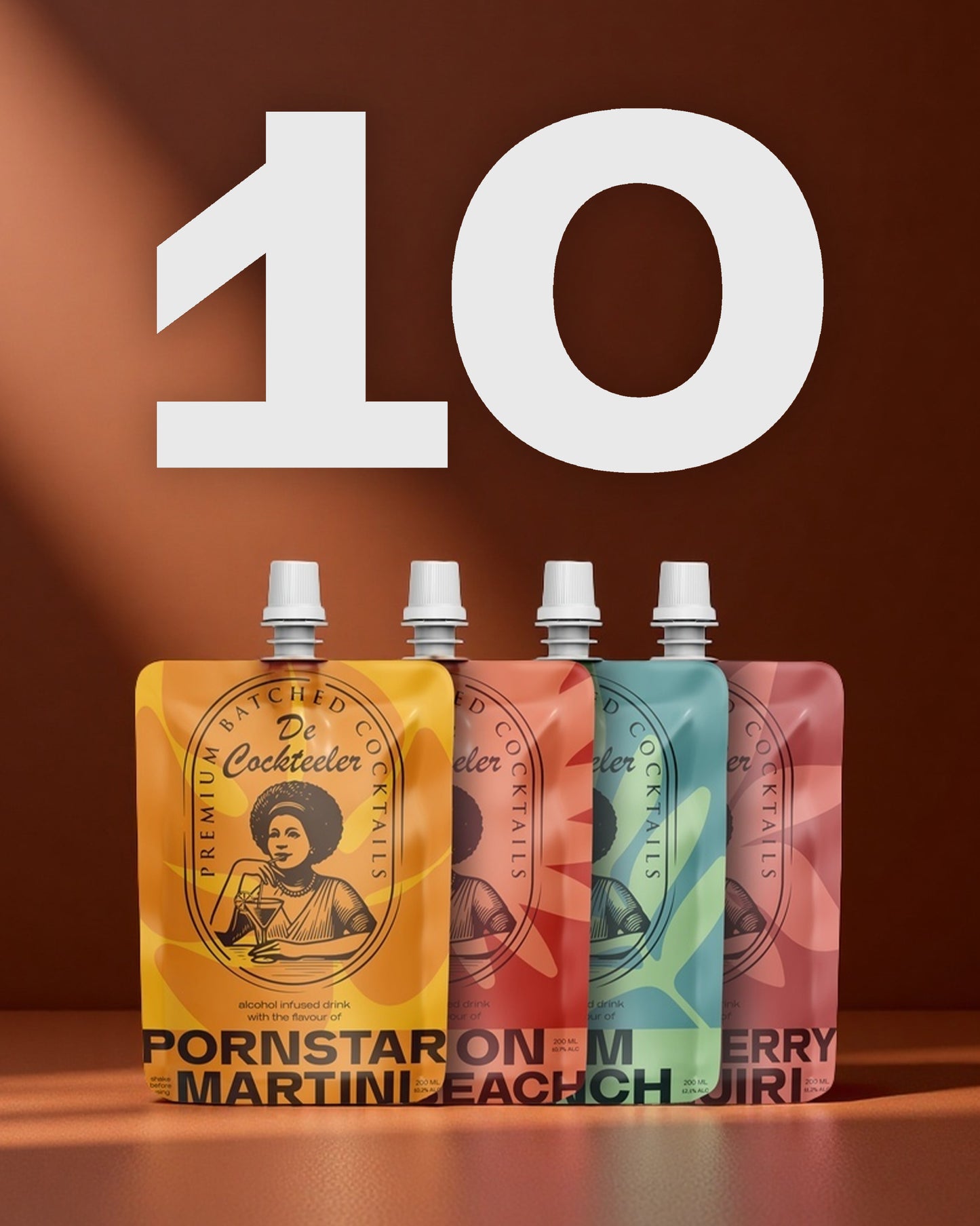 Cocktails in een zakje | 10 stuks